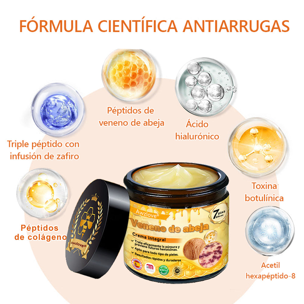 Hecho y enviado desde España✅ AWZLOVE® Crema Integral de Veneno de Abeja🔥 ¡ÚLTIMO DÍA con 80% de DESCUENTO!☘️