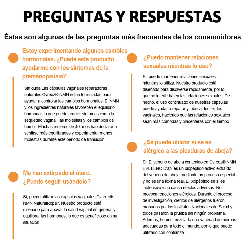 𝐂𝐯𝐫𝐞𝐨𝐳® Cápsulas Vaginales Naturales Reparadoras con Veneno de Abeja y NMN👩‍❤️‍👩[𝐅𝐨𝐫 𝐚𝐥𝐥 𝐯𝐚𝐠𝐢𝐧𝐚𝐥 𝐚𝐧𝐝 𝐡𝐨𝐫𝐦𝐨𝐧𝐚𝐥 𝐩𝐫𝐨𝐛𝐥𝐞𝐦𝐬]👩‍❤️‍👩