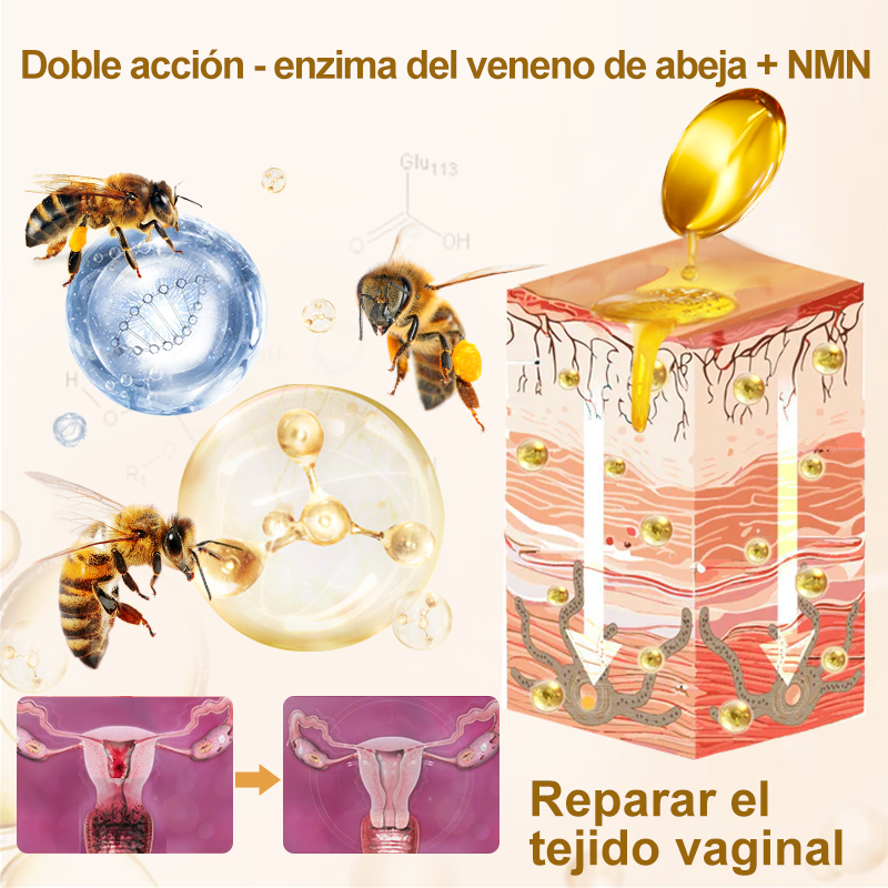 𝐂𝐯𝐫𝐞𝐨𝐳® Cápsulas Vaginales Naturales Reparadoras con Veneno de Abeja y NMN👩‍❤️‍👩[𝐅𝐨𝐫 𝐚𝐥𝐥 𝐯𝐚𝐠𝐢𝐧𝐚𝐥 𝐚𝐧𝐝 𝐡𝐨𝐫𝐦𝐨𝐧𝐚𝐥 𝐩𝐫𝐨𝐛𝐥𝐞𝐦𝐬]👩‍❤️‍👩